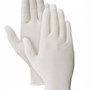 Gepuderte Latexhandschuhe 100St. XS